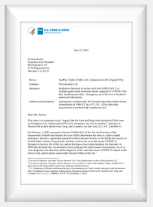 Autorización de FDA-EUA