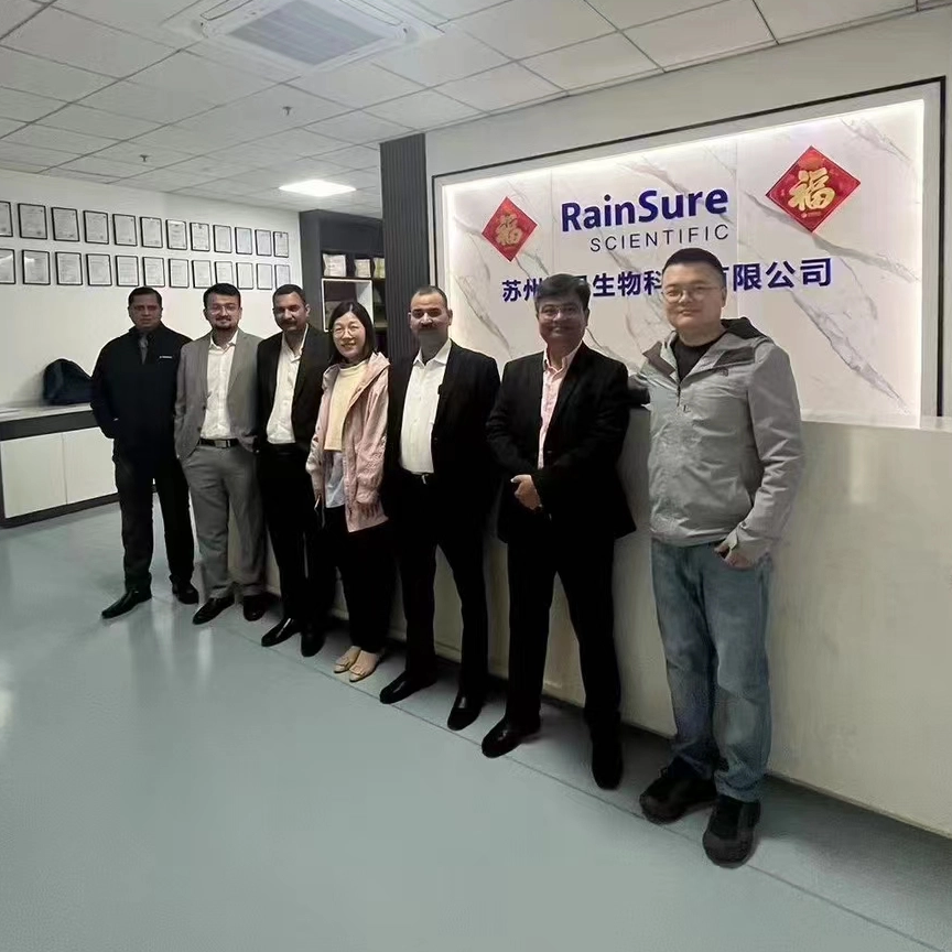 Desarrollo del mercado en el extranjero- Visita de socio indio Rainsure