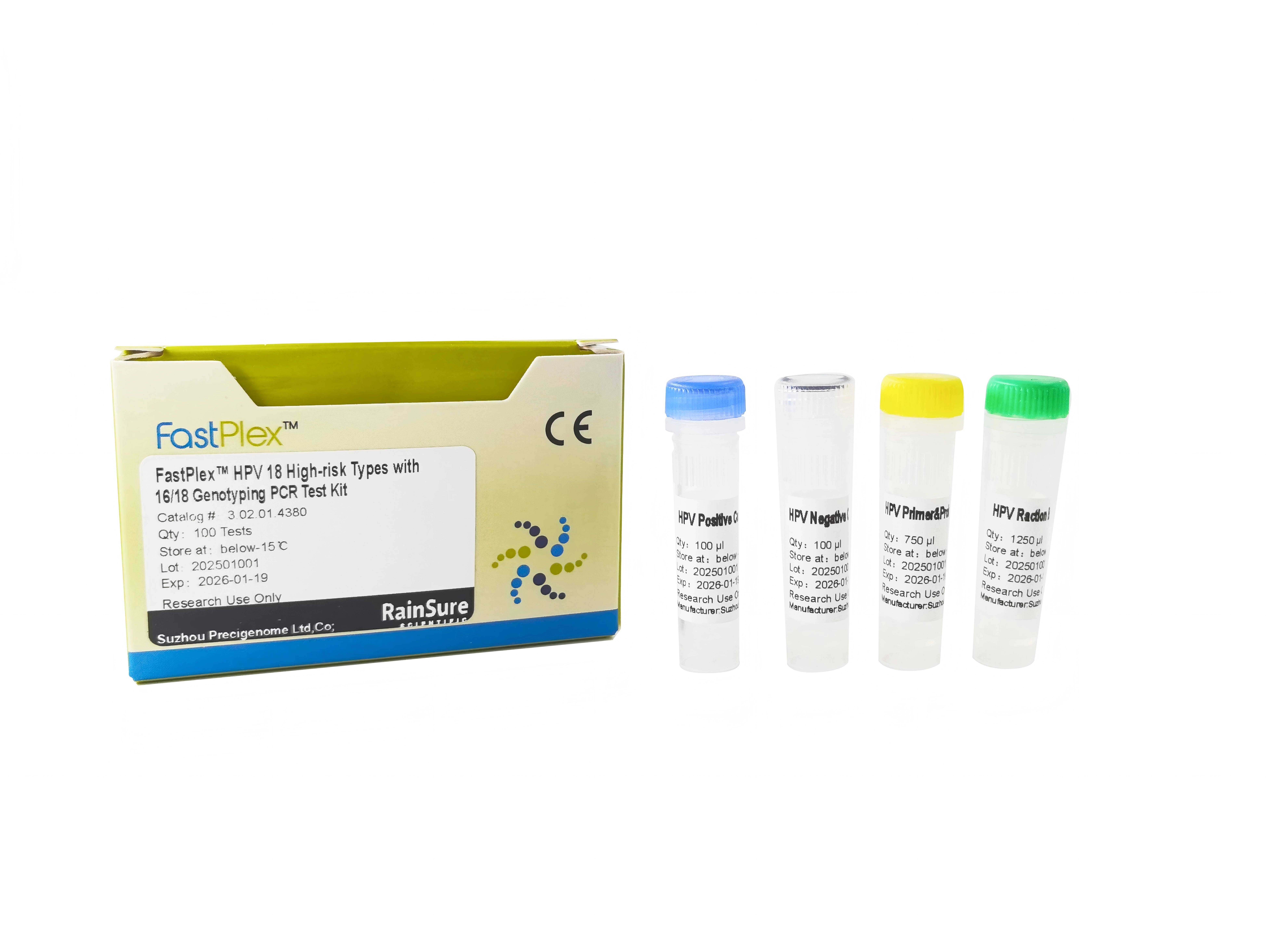 Preciso, eficiente y completo: el kit de PCR de HPV de HPV de Rainsure FastPlex de próxima generación está aquí
